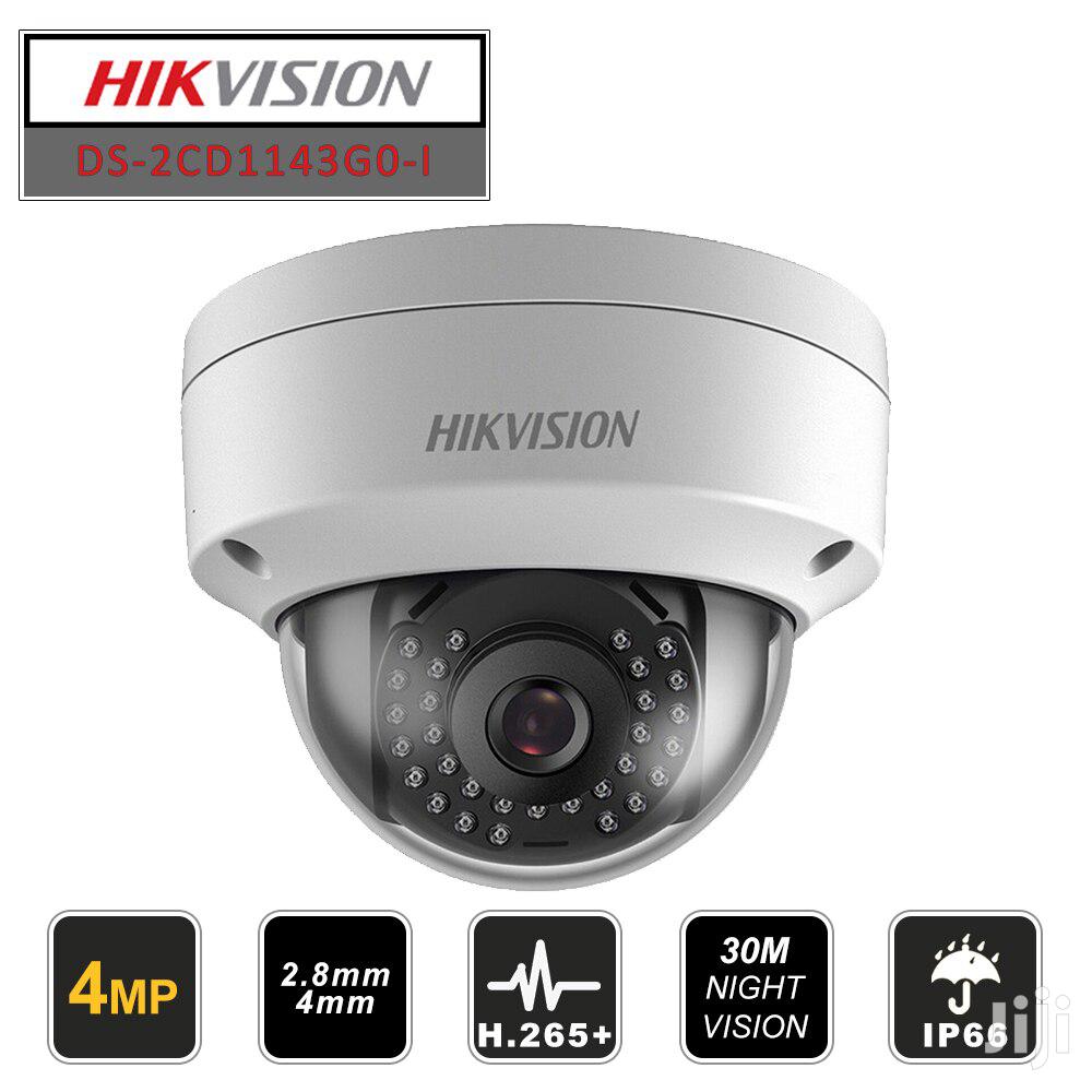 HIKVISION Value-POE Kit 4 IP Cameras 4 MP Turret Fixed IR 30M + NVR POE 4 Channels + 2TB hard drive