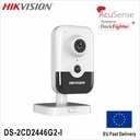 HIKVISION DS-2CD2446G2-I IP 4MP Camera AcuSense Fixed 2.8mm Cube Network Camera built-in two-way audio