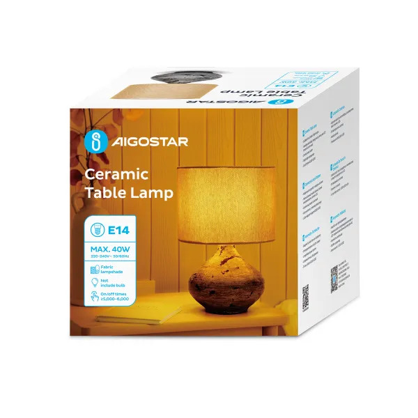 AIGOSTAR Table lamps Ceramic