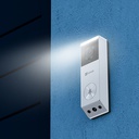Sonnette Ezviz EP3x Pro 3K à double objectif avec panneau solaire et carillon CH1 - Batterie 5200 mAh, mémoire eMMC intégrée de 32 Go, étanche