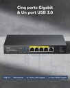 Cudy Routeur VPN 2-en-1 avec contrôleur de points d'accès, C200P