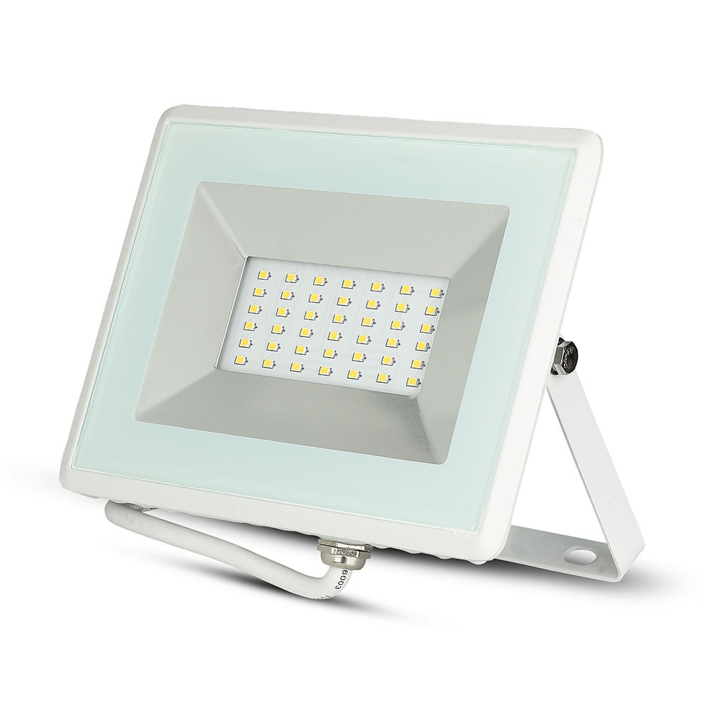 Projecteurs SMD VT-4031 30 W, corps blanc