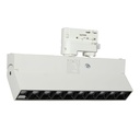 Rail d'éclairage linéaire à LED VT-431 25 W avec puce Samsung, corps blanc