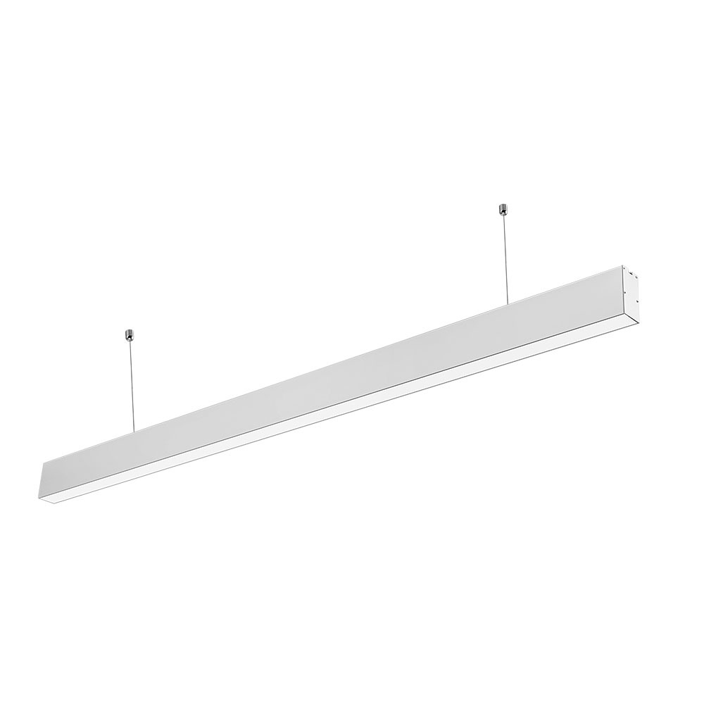 VT-7-40 40W LED LINEAR HANGING SUSPENSION LIGHT WITH SAMSUNG CHIP  -WHITE BODY