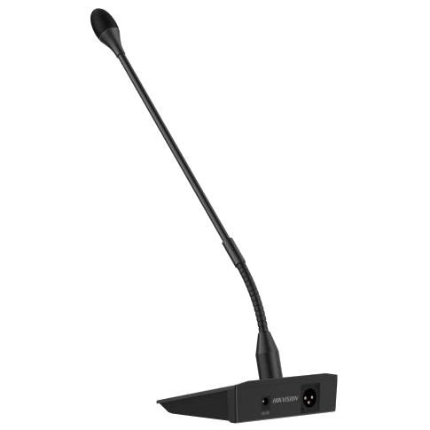Hikvision DS-QAE0MG0G1 Microphone col de cygne professionnel pour systèmes de sonorisation -Alimentation fantôme