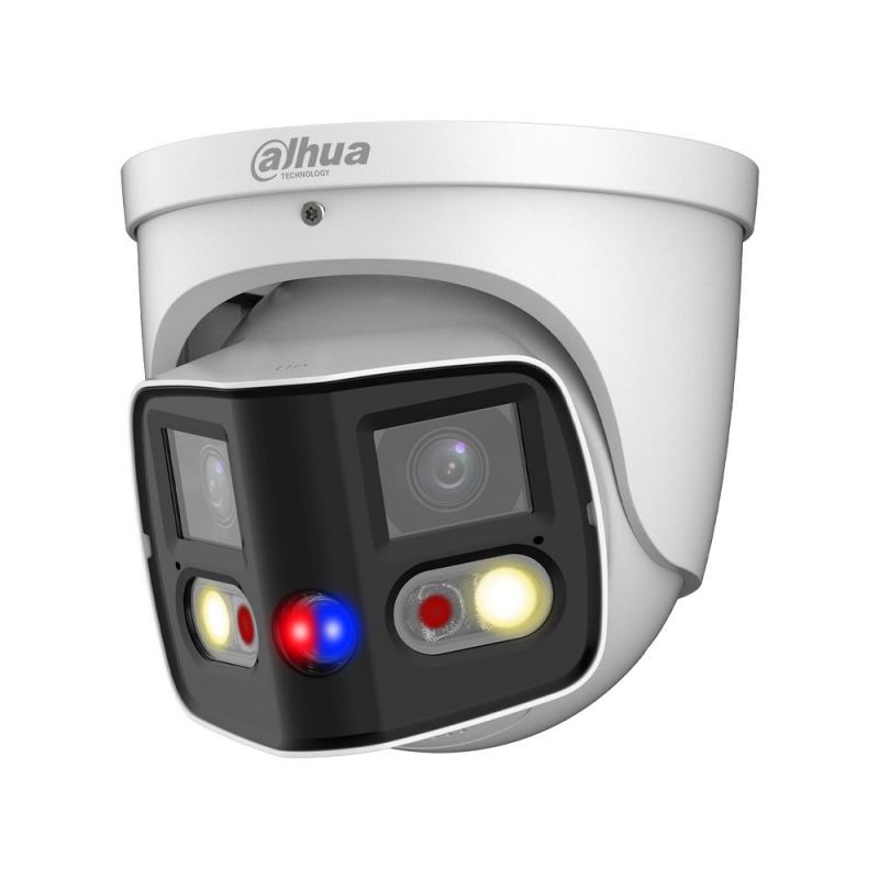 Dahua IPC-PDW3849-A180-AS-PV 2x4MP TiOC Duo Splicing Vaste-focale Eyeball WizSense Netwerkcamera