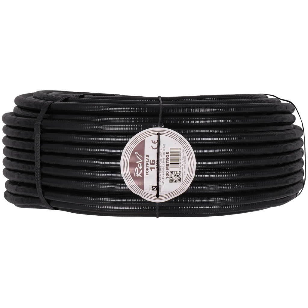 Ø 16 PP Corrugated conduit 16 mm with draw wire, 100 m coil