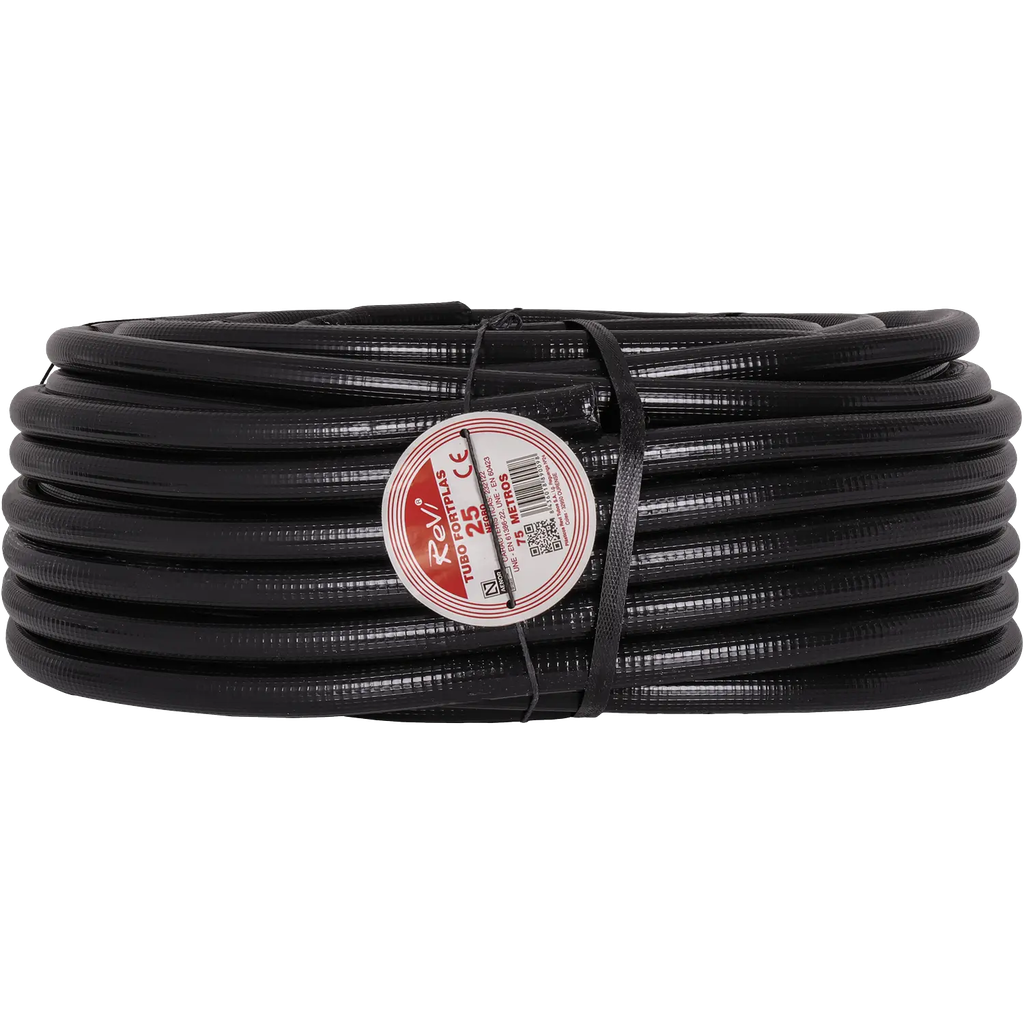 Ø 25 PP Corrugated conduit 25 mm with draw wire – 75m coil