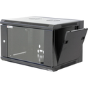 [711715] Intellinet 711715 19" Wallmount Cabinet, 6U, 450 mm Depth, Maximum Static Load 60 kg, Reversible Front Door