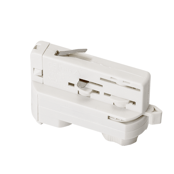 SKY CONNECTOR FOR 4-LINES RAIL WHITE