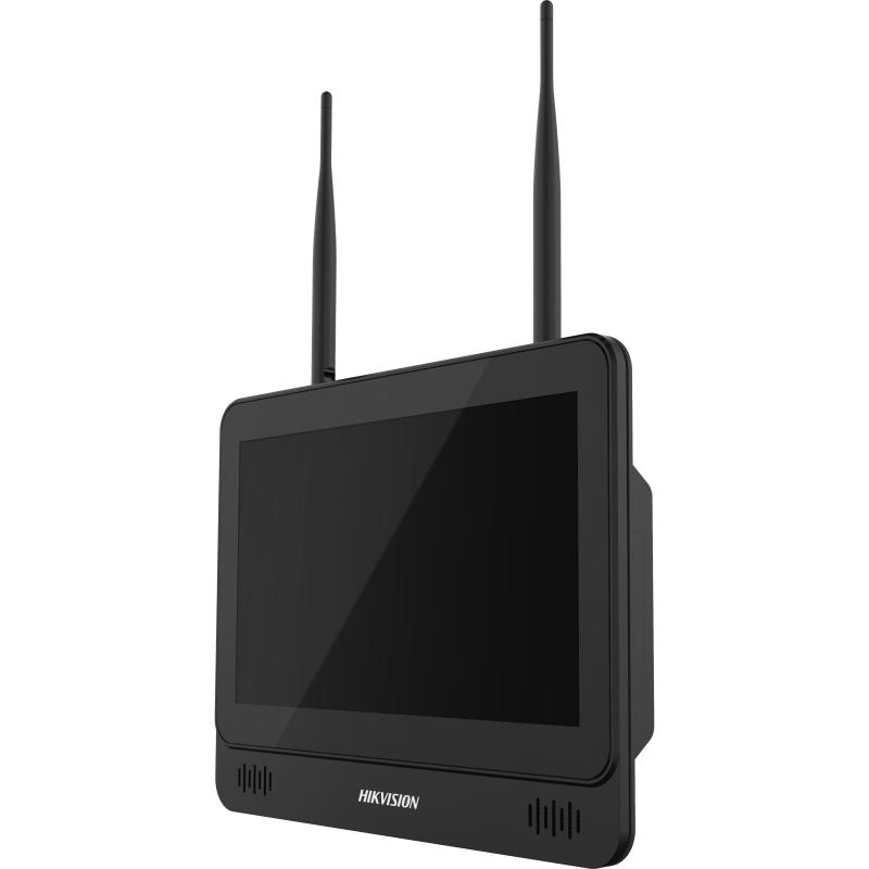 Hikvision DS-7604NI-L1/W NVR tout-en-un 4 canaux Écran LCD 11,6 pouces et sortie HDMI