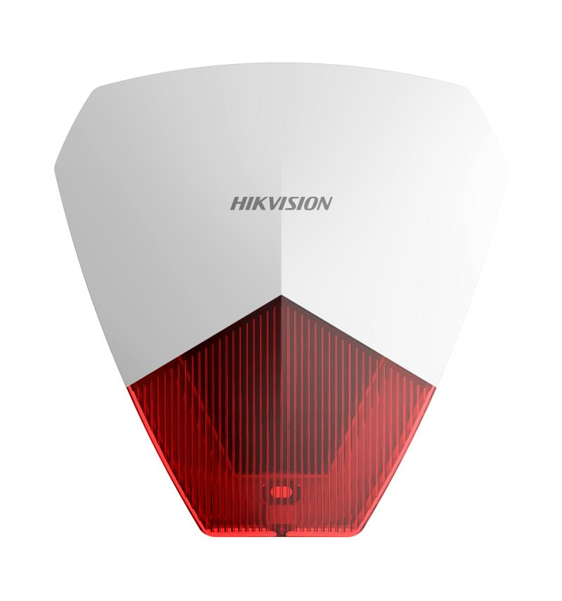 Hikvision DS-PS1-R Sirene filaire  Décibels sonores : 105 dB à 30 cm Niveau de protection IP54