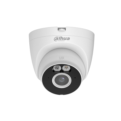 Caméra IP Dahua T4A-PV 4MP à double éclairage intelligent et dissuasion active, focale fixe 2,8 mm, Wi-Fi