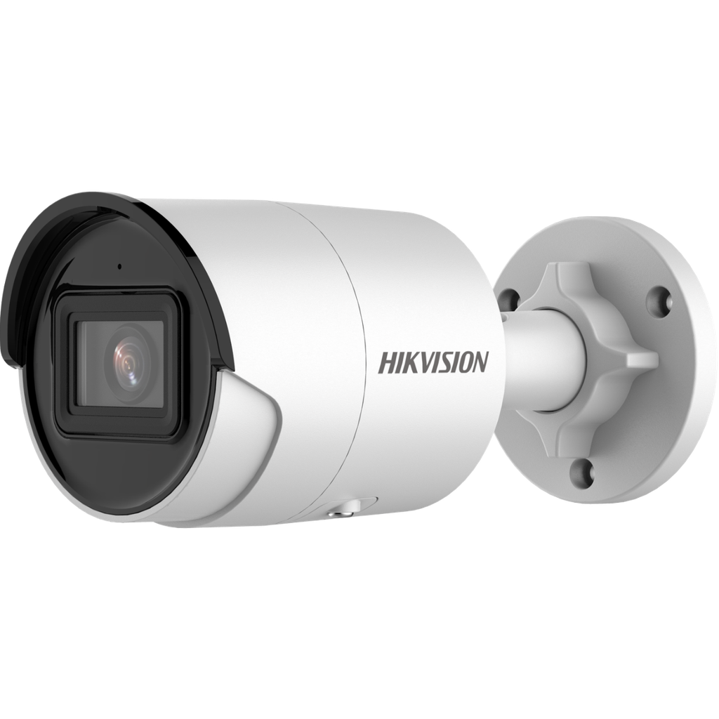 HIKVISION DS-2CD2047G2-LU/SL Mini Bullet IP Camera 4 MP ColorVu Strobe Light and Audible Warning 2.8mm two-way audio