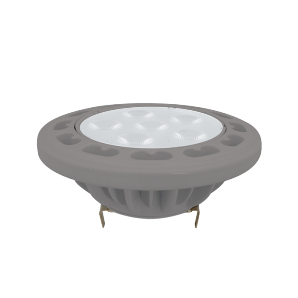 AR111 Ampoule LED ELMARK  à intensité variable, grise, 11 W, G53, 220 V