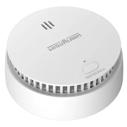 [HY-SA20A] WisuAlarm HY-SA20A Smoke Detector - 10 Year Battery with Replaceable Battery (1Pc)