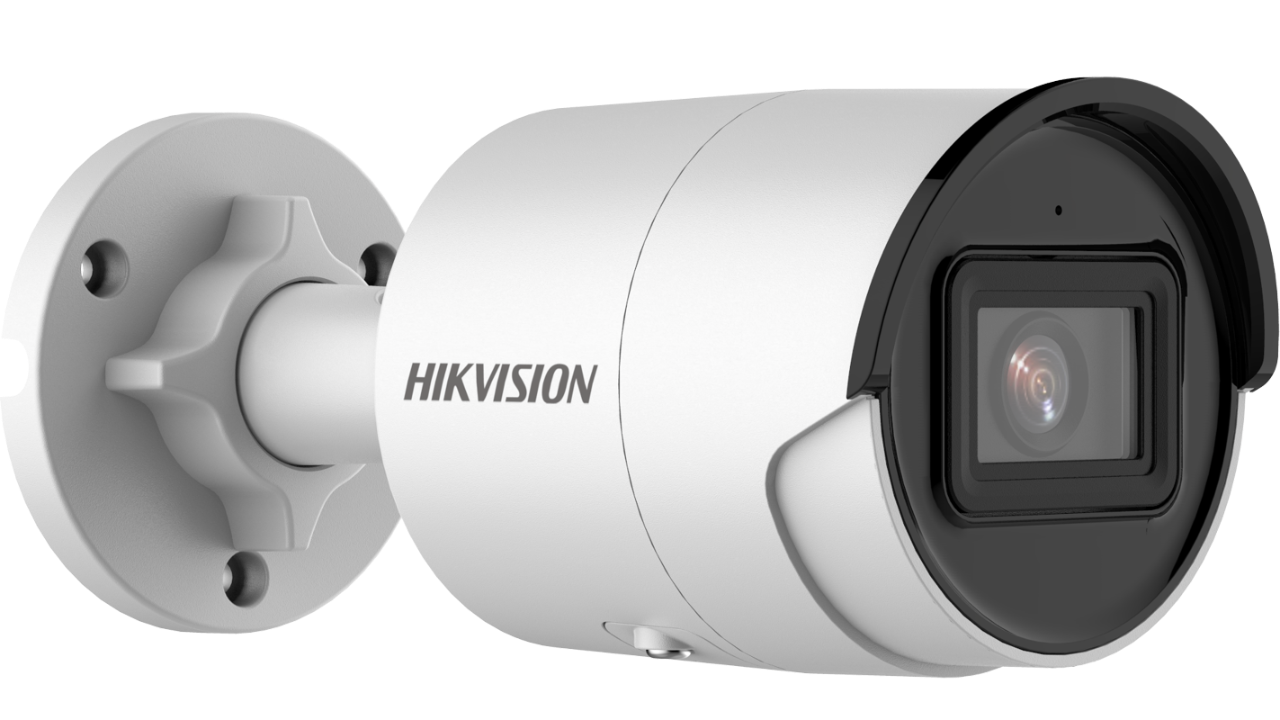 [DS-2CD2083G2-LI2U/SL-W] HIKVISION DS-2CD2083G2-LI2U/SL 8 MP 4k Acusense Smart Hybrid Light Fixed 2.8mm  Bullet Network Camera