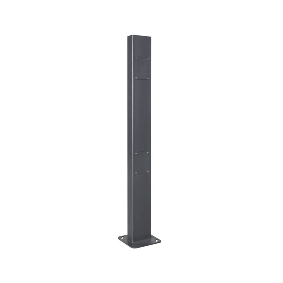 VK‑POLE‑1.5M‑G 1.5-meter metal pole in dark gray. 