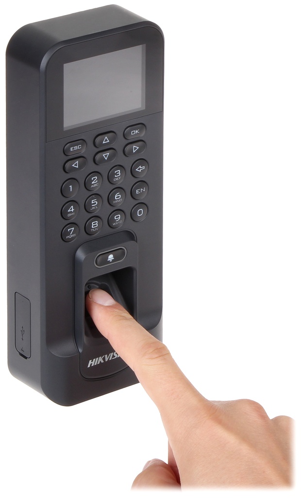Hikvision DS-K1T804BMF Fingerprint Terminal + MF Card Reader