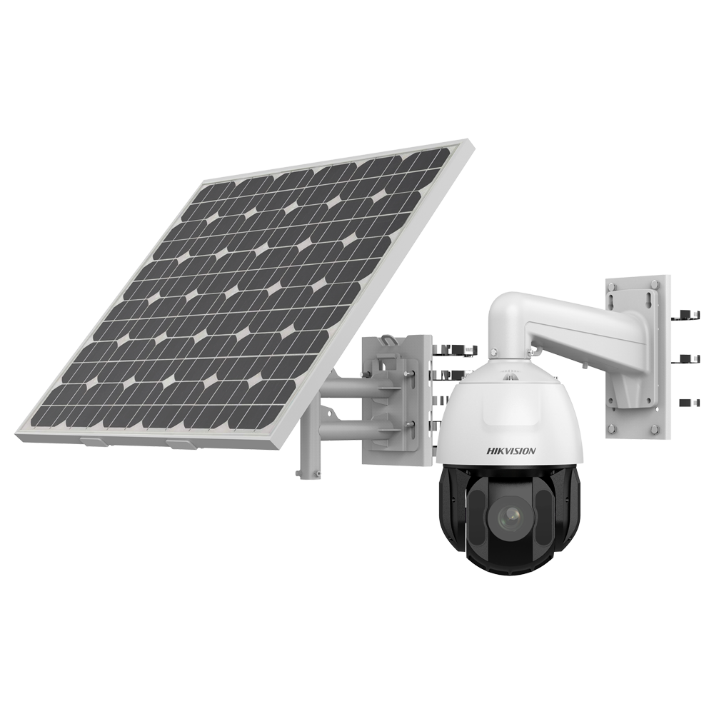 Hikvision DS-2DE5425IWG-K/4G 4MP 25X Pro Solar-powered Security PTZ Camera Kit 4G