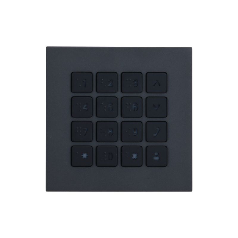 DAHUA VTO4202F-MK Toetsenbordmodule voor VTO4202F-X-serie video-deurintercom.