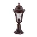 [96204MFBRB] ELMARK 96204MF/BRB - PIED DE LANTERNE MARK 204 1XE27 NOIR ROUGE LAITON H490