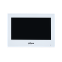[VTH2622G(W)-W] Moniteur d'intérieur IP et Wi-Fi DAHUA VTH2622G-W 2 fils, écran tactile 7 pouces, 2 fils, 48 V, installation série (Blanc)