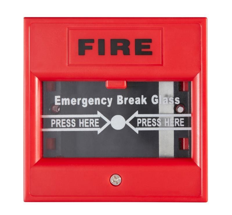 DS-K7PEB Red Exit &amp; Emergency Button  break glass