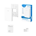 Cudy AP3000-Wall Wi-Fi 6 Access Point with AX3000 + Wall Plate