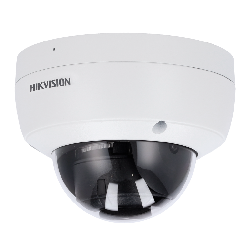 HIKVISION DS-2CD2183G2-LIS2U 2.8mm - 8 MP Caméra IP dôme fixe  Acusense Smart Hybrid Light 2,8 mm, blanche, double microphone, IP67