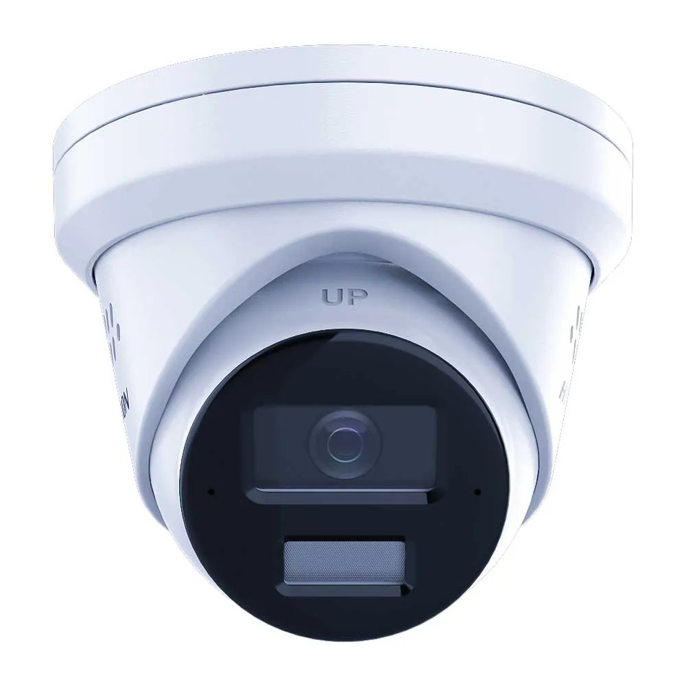 Hikvision DS-2CD2383G2-LI2U/SL(Wh)  2.8mm  8 MP IP-torencamera Wit - Acusense stroboscooplamp en hoorbare waarschuwing en slimme hybride lamp