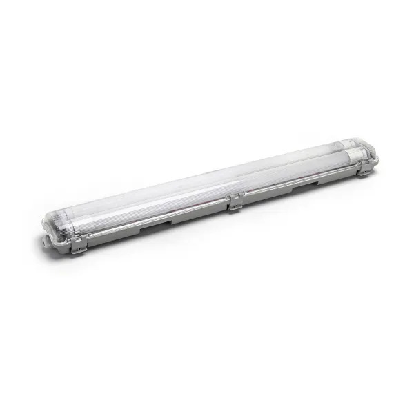AIGOSTAR Lampe LED étanche 60 cm avec tube LED 2x9 W IP65