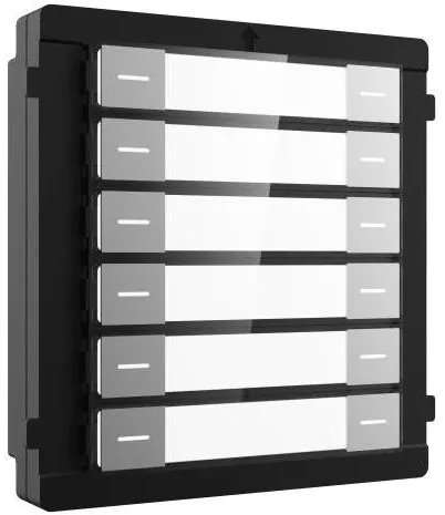 DS-KD-K12 · Module met 12 knoppen, 6 aanpasbare labels en led, IP65