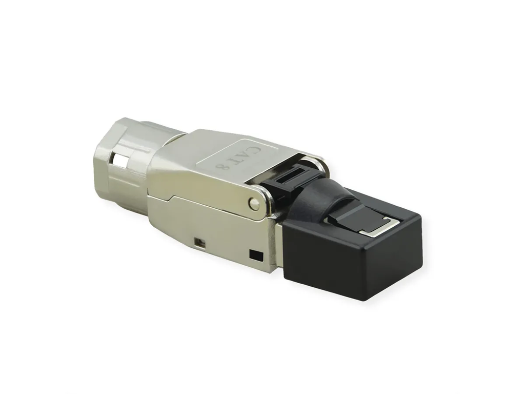 21.99.1804 ROLINE Keystone Jack RJ45, Cat.8 (Klasse I), STP, gereedschaploos