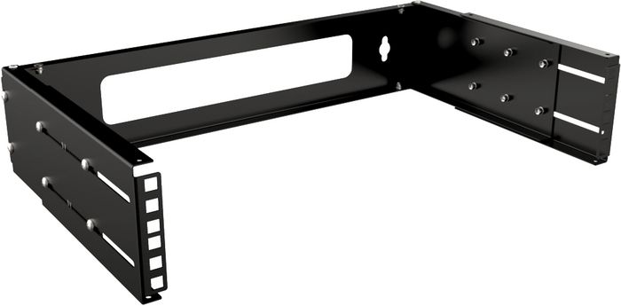 Lanview 19" 2U open wandrek met verstelbare diepte 515 x 150-350 x 108 mm