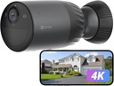 EZVIZ BC1C 4K Caméra Surveillance WiFi Extérieure sans Fil sur Batterie