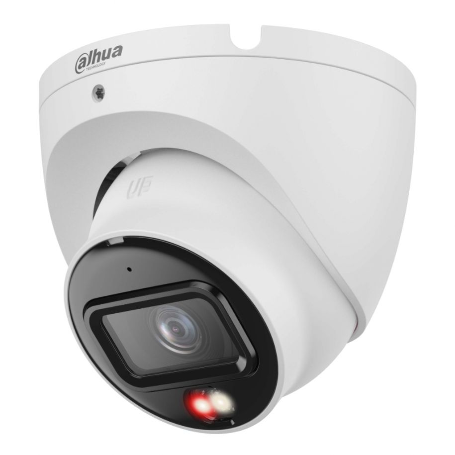 Dahua IPC-HDW1639T-A-IL 6MP Turret IP Camera - 2.8mm White, Dual Illumination, Lite Series