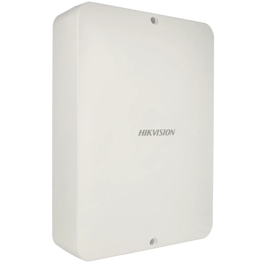 Hikvision DS-PZ501SHL-P kunststof batterijhouder en 2 verlengbuizen.