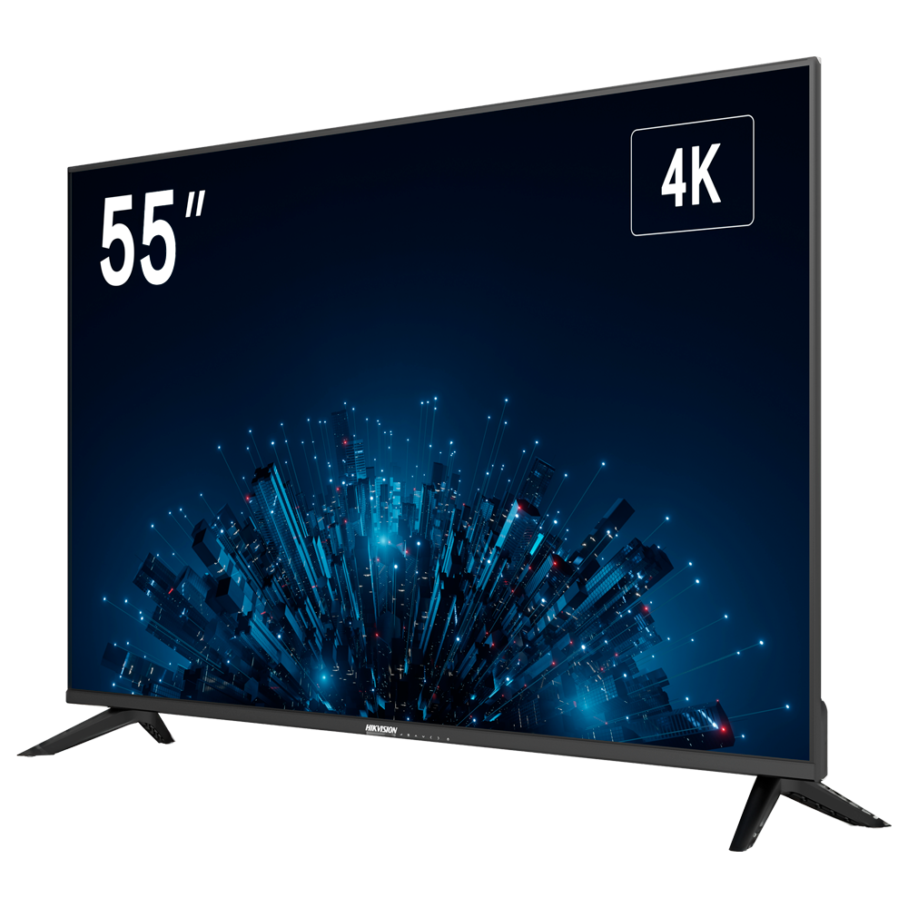 Hikvision DS-D5255U3-1V0D 55" UHD-monitor met geïntegreerde decoder, maximaal 36 kanalen - max. 32 MP