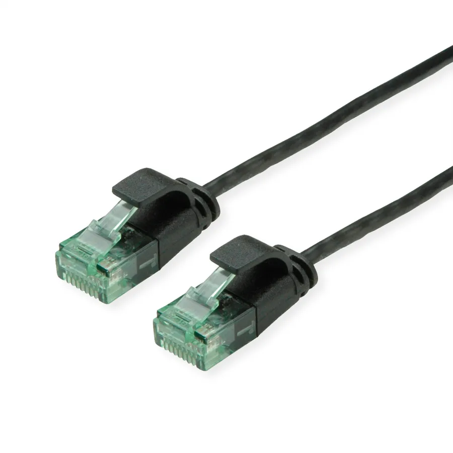U/UTP Slim Patch Cord Cat.6A Black