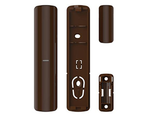 DS-PDB-MC-Brown cover compatible with the DS-PDMC-EG2-WE standard door sensor, brown color.