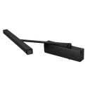 DR-DC3V-SA-H-BLACK Schuifdeurdranger, zwart