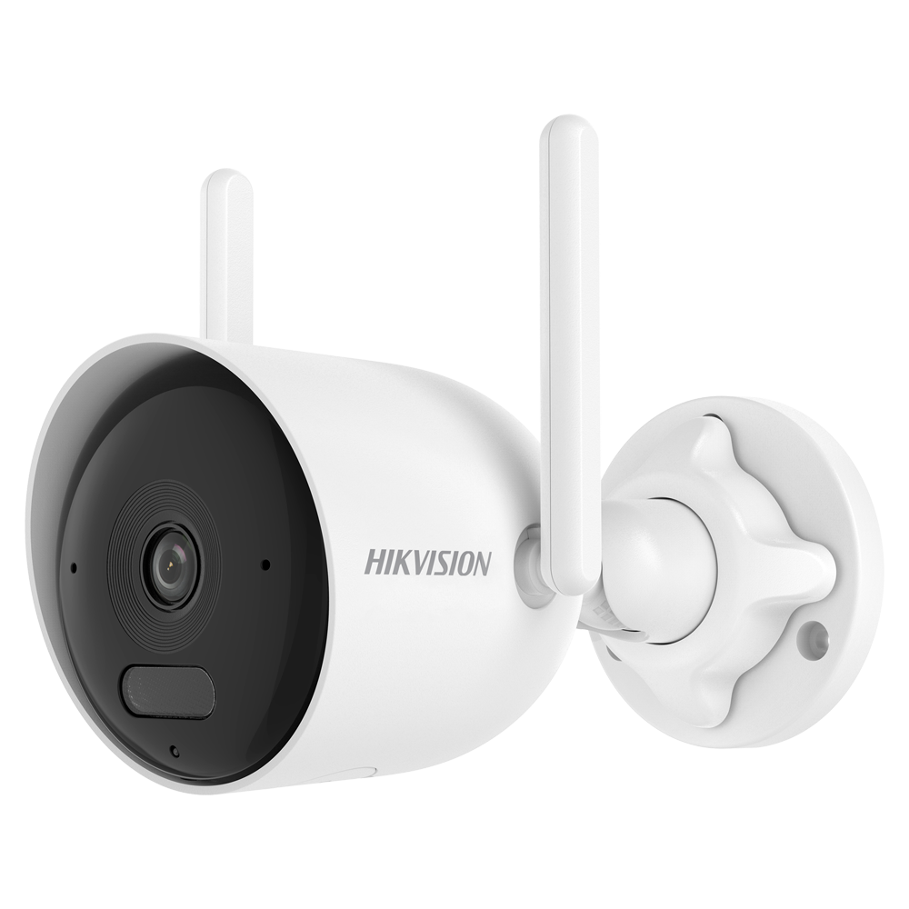 HIKVISION DS-2CFW04 Caméra Bullet Wi-Fi 6 ) 4 MP pour extérieur, objectif 2,8 mm