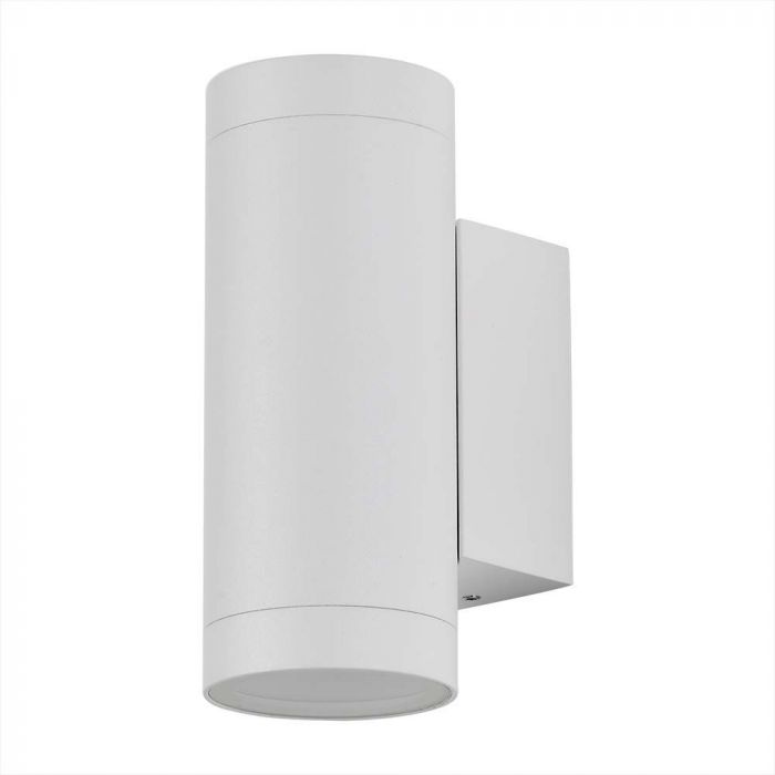 VT-11015 GU10 FIXTURE ROUND WHITE IP54 - MATTE WHITE