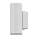 VT-11015 Support GU10 rond blanc IP54 - Blanc mat