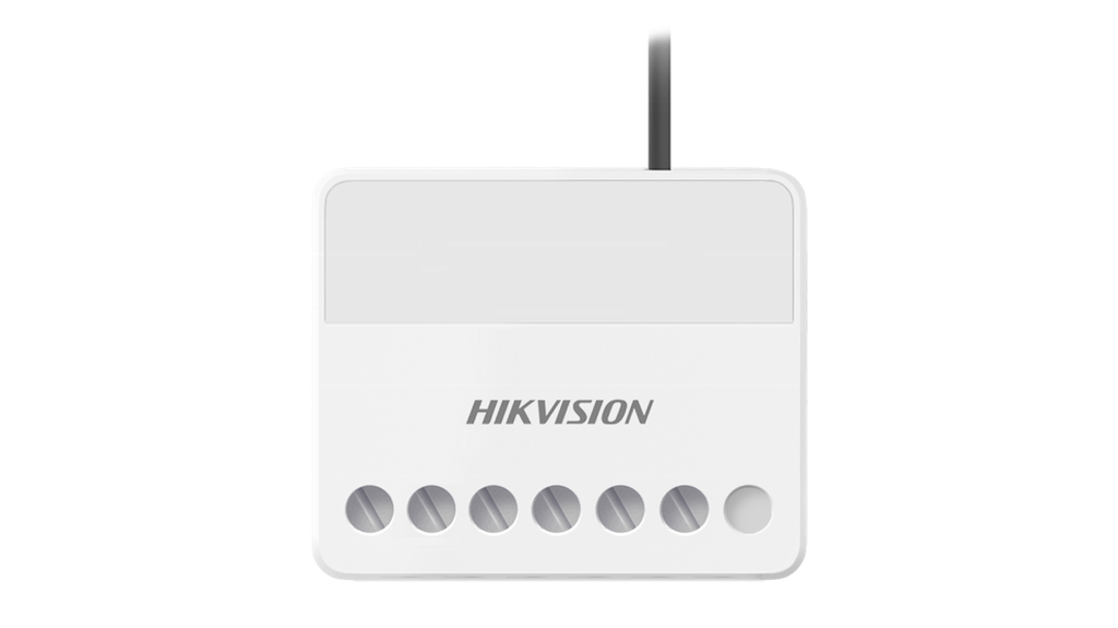 Hikvision  DS-PM1-O1L-WE Relais de contrôle à distance 7 à 24 Vcc In / 0 à 36Vcc (5A) Out
