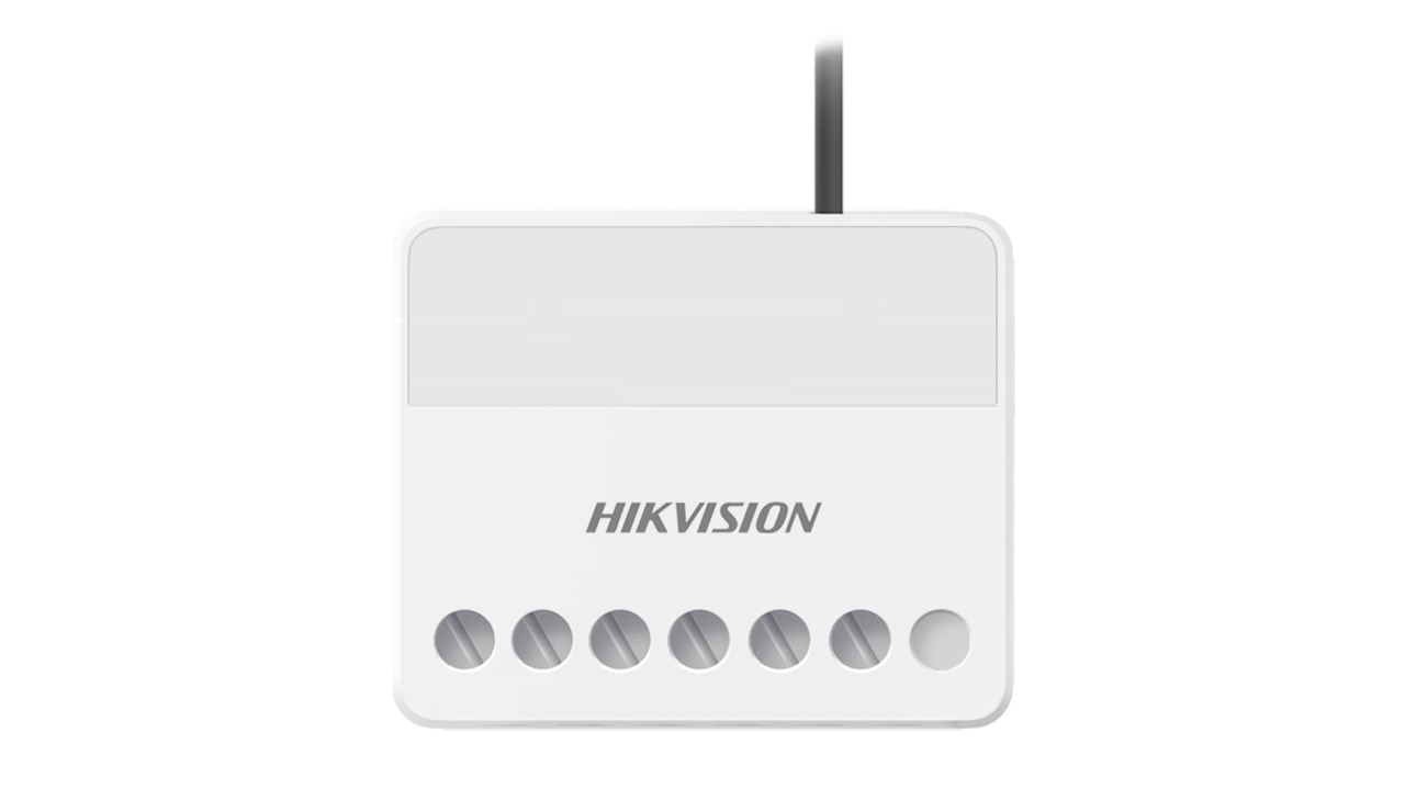 [DS-PM1-O1L-WE] Hikvision  DS-PM1-O1L-WE Relais de contrôle à distance 7 à 24 Vcc In / 0 à 36Vcc (5A) Out