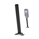 Aigostar Support mural pour lampadaire  Noir 