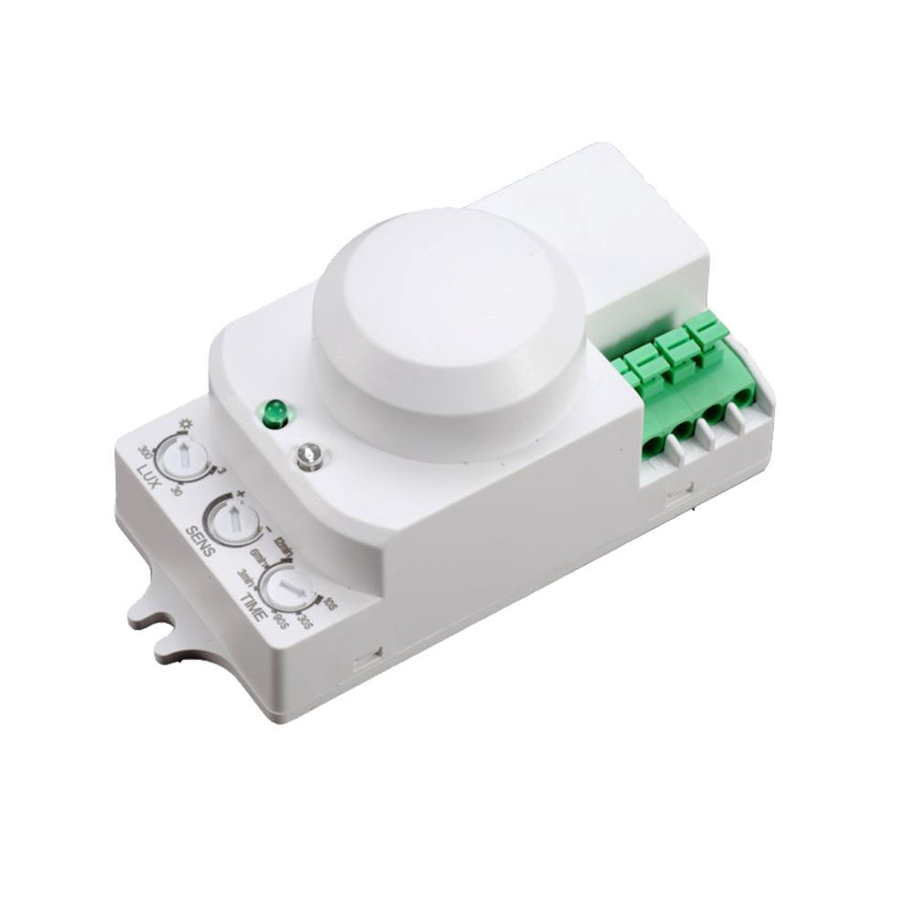 VT-8077 MICROWAVE SENSOR WITH MANUAL OVERRIDE FUNCTION-WHITE