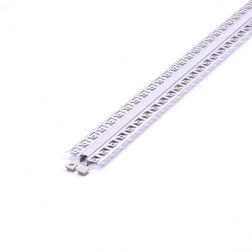 VT-8102 ALUMINIUM PROFIELSET 2000MM MILKY 2000x52.1x13.3mm